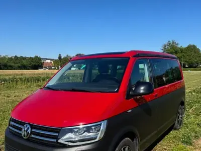 Gebraucht VW T6 Beach 204 PS (150 kW) 2019 Rot Van