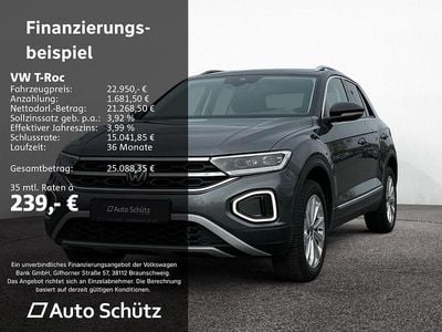 Begagnad VW T-Roc Style 150 HK (110 kW) 2023 Grå SUV