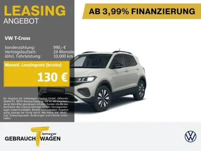 Gebraucht VW T-Cross Goal 95 PS (69 kW) 2025 Grau SUV