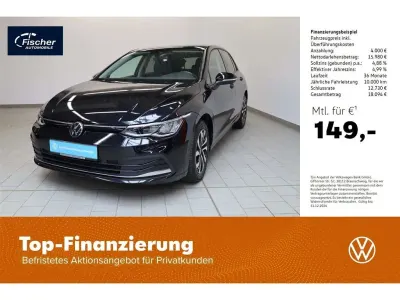 Gebraucht VW Golf VIII Active 116 PS (85 kW) 2022 Deep black perleffekt Limousine