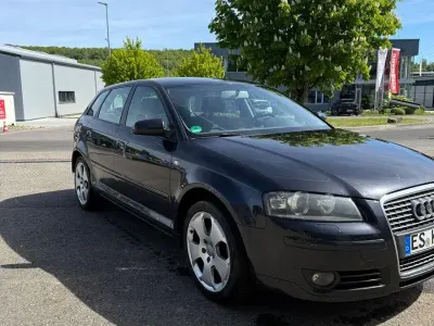 Gebraucht Audi A3 S-Line 102 PS (75 kW) 2005 Schwarz Kleinwagen