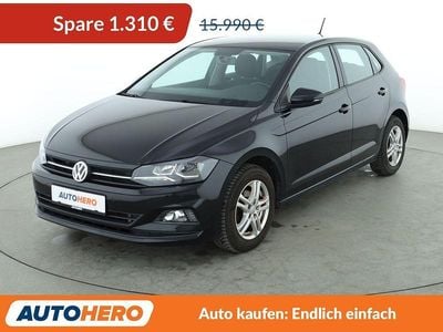 Schwarz Gebraucht 2019 VW Polo Comfortline Limousine | 14.680 € (Fairer Preis)