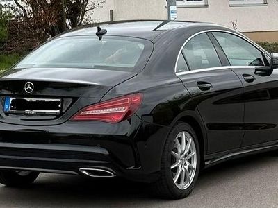 Usata Mercedes CLA220 AMG line 170 CV (125 kW) 2018 Nero Berlina