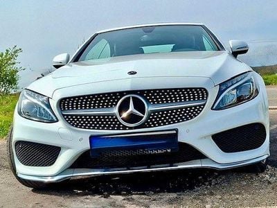 Gebraucht Mercedes C180 AMG line 156 PS (114 kW) 2018 Weiß Cabrio