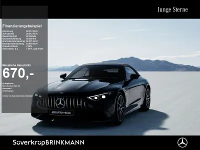 Gebraucht Mercedes SL43 AMG AMG 381 PS (280 kW) 2023 Schwarz Cabrio