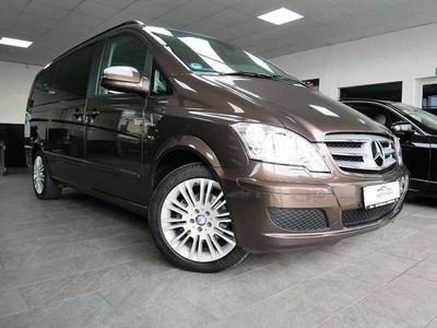 gebraucht Mercedes Viano 3.0 CDI LANG/PANO/7 SITZER/LEDER/TISCH/NAV