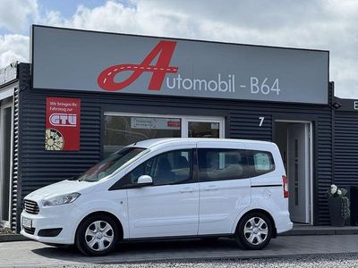 Gebraucht Ford Tourneo Courier Trend 95 PS (69 kW) 2017 Weiß Van / Kleinbus