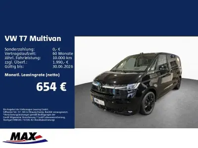 Nouă VW Multivan Life 150 CP (110 kW) 2026 Negru Monovolum