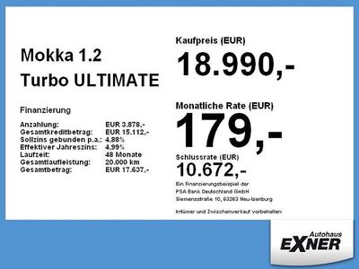 Gebraucht Opel Mokka Ultimate 2023 Schwarz SUV