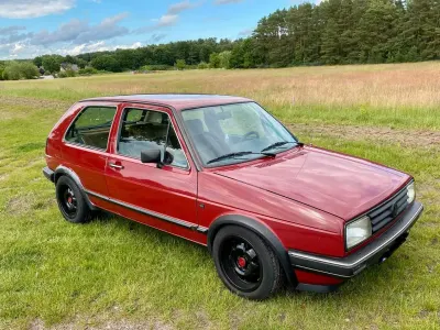 Gebraucht VW Golf II 75 PS (55 kW) 1986 Rot Kleinwagen