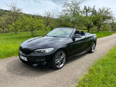 Gebraucht BMW 220 M Sport 190 PS (139 kW) 2015 Schwarz Cabrio