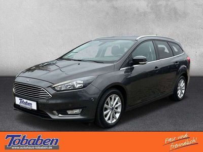 gebraucht Ford Focus Turnier Titanium/1.Hd/Lenkrd.Hzg/Navi/SHZ