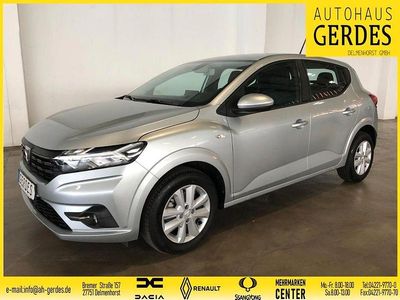 Gebraucht Dacia Sandero Comfort 91 PS (66 kW) 2021 Grau Kleinwagen