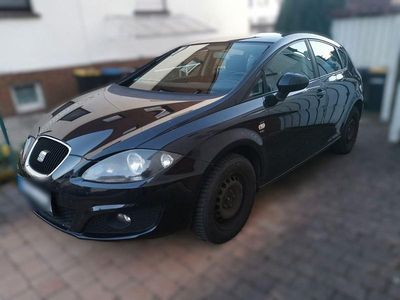 Gebraucht Seat Leon Ecomotive 105 PS (77 kW) 2011 Schwarz Kleinwagen