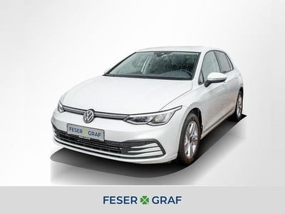 Gebraucht VW Golf VIII Life 116 PS (85 kW) 2023 Oryxweiß perlmutteffekt Limousine