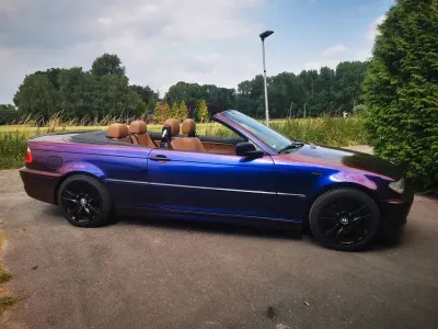 Gebraucht BMW 325 Cabriolet Sport Line 192 PS (141 kW) 2004 Schwarz Cabrio