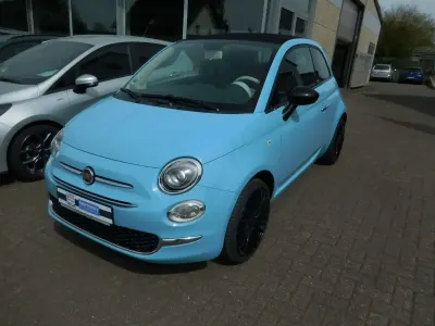 Usata Fiat 500C Lounge 69 CV (50 kW) 2016 Blu Cabrio