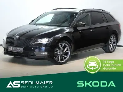Gebraucht Skoda Superb SportLine 190 PS (139 kW) 2017 Schwarz Kombi