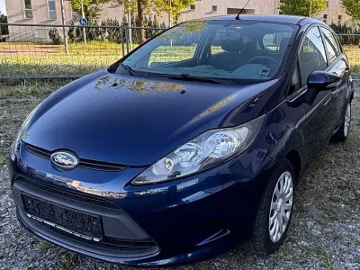 Gebraucht Ford Fiesta Trend 60 PS (44 kW) 2011 Atlantikblau metallic Kleinwagen