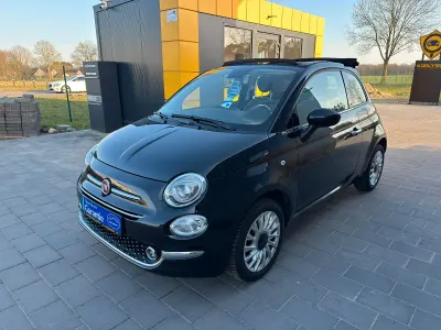 Brugt Fiat 500C Lounge 70 HK (51 kW) 2019 Sort Cabriolet