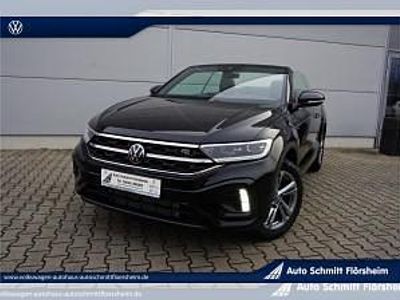 Neu VW T-Roc Cabriolet R-line 150 PS (110 kW) 2026 Schwarz (deep black perleffekt) Cabrio