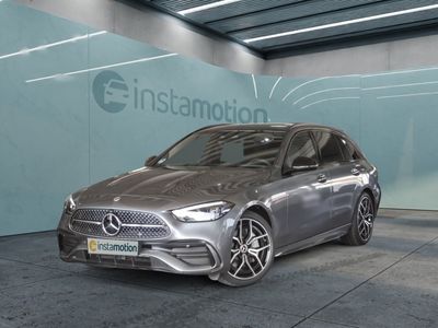 gebraucht Mercedes C220 d T AMG NIGHT KAMERA DISTR SPUR PANO AHK