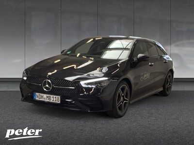 Gebraucht Mercedes CLA200 Shooting Brake AMG 163 PS (119 kW) 2025 Metalliclack kosmosschwarz Kombi