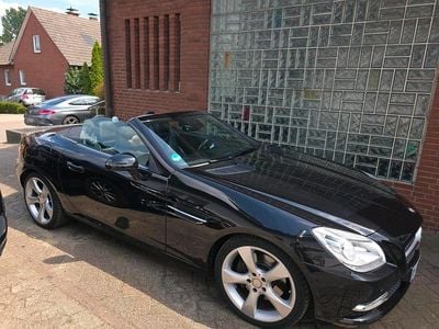 Gebraucht Mercedes SLK250 204 PS (150 kW) 2015 Schwarz Cabrio