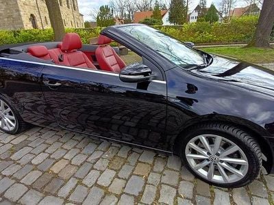 Gebraucht VW Golf Cabriolet LOUNGE 160 PS (117 kW) 2015 Schwarz Cabrio