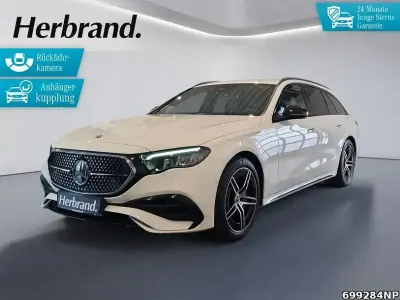 Gebraucht Mercedes E220 AMG 197 PS (144 kW) 2025 Unilack polarweiß Kombi