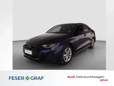 Używany Audi A3 S-Line 150 KM (110 kW) 2025 Niebieski Sedan/Limuzyna