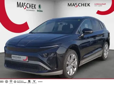 Gebraucht Skoda Enyaq iV Clever 210 kW (286 PS) 2025 Schwarz SUV