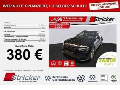 Gebraucht Audi e-tron Sportback Sport 300 kW (408 PS) 2022 Mythosschwarz metallic SUV