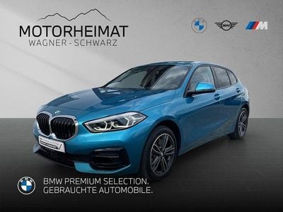 Gebraucht BMW 120 Sport Line 178 PS (130 kW) 2021 Snapper rocks blue Kleinwagen