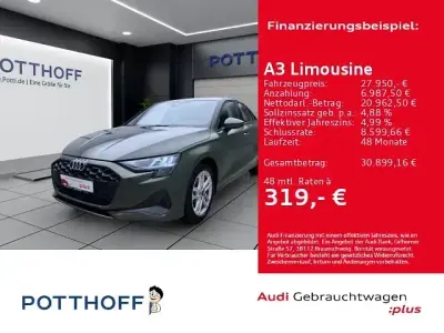 Gebraucht Audi A3 Comfort 116 PS (85 kW) 2025 Distriktgrün metallic Limousine