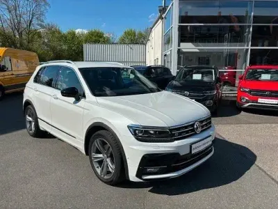 Gebraucht VW Tiguan IQ Drive 150 PS (110 kW) 2019 Weiß SUV