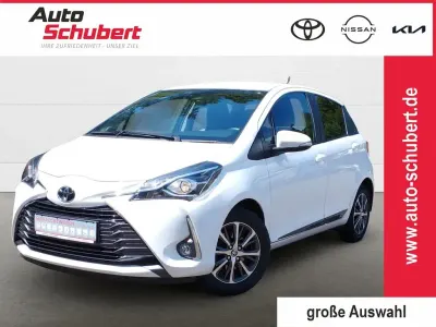 Gebraucht Toyota Yaris Club 111 PS (81 kW) 2019 Weiss Kleinwagen