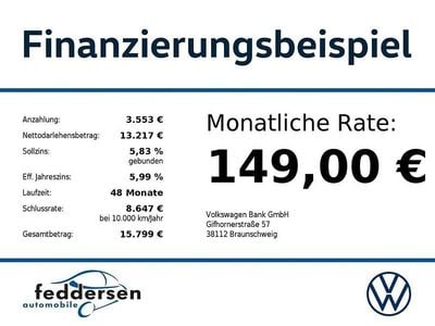 Gebraucht VW Polo Life 95 PS (69 kW) 2022 Weiß Kleinwagen