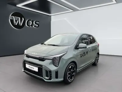 Gebraucht Kia Picanto GT-Line 68 PS (50 kW) 2025 Auroraschwarzmet Kleinwagen