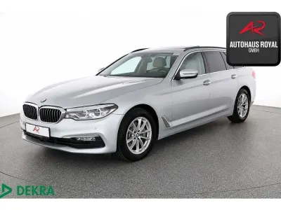 Gebraucht BMW 530 Sport Line 265 PS (194 kW) 2018 Glaciersilber Kombi