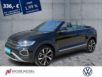 Gebraucht VW T-Roc Cabriolet Style 150 PS (110 kW) 2023 Deep black perleffekt Cabrio