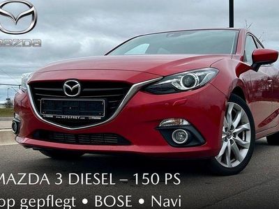 Gebraucht Mazda 3 Sports-Line 150 PS (110 kW) 2014 Rot Limousine