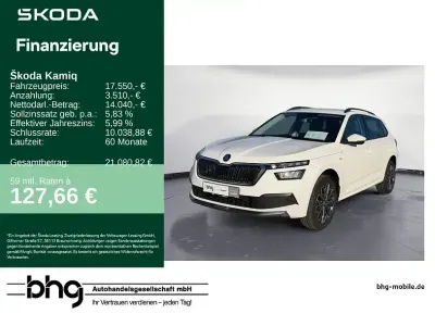 Gebraucht Skoda Kamiq Ambition 110 PS (80 kW) 2023 Weiß SUV