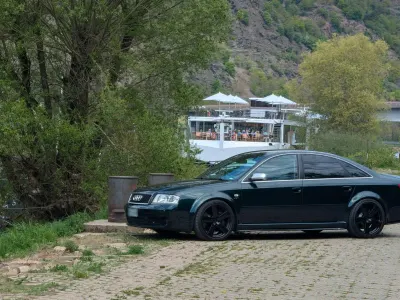 Gebraucht Audi RS6 Ambiente 450 PS (330 kW) 2003 Grün Limousine