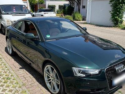 Second-hand Audi A5 Exclusive 204 CP (150 kW) 2014 Verde Coupe