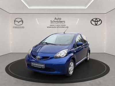 gebraucht Toyota Aygo Blue 1.0+KLIMA+ALLWETTERRÄDER !!