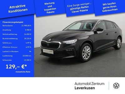 Gebraucht Skoda Scala Selection 116 PS (85 kW) 2024 Blackmagic Kleinwagen