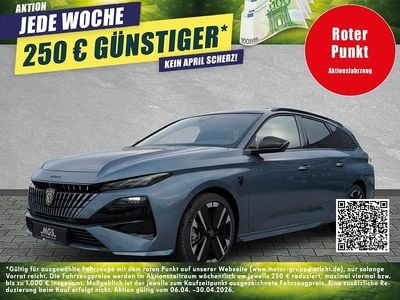 Neu Peugeot 308 SW GT 145 PS (106 kW) 2025 Ingaro blau Kombi