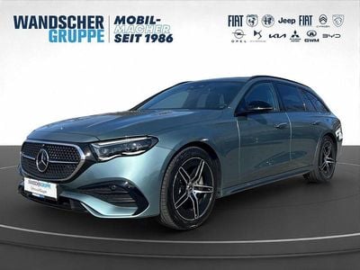 Gebraucht Mercedes E220 AMG Line Premium 197 PS (144 kW) 2024 Grünschwarz Kombi