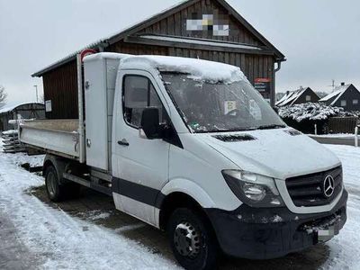 gebraucht Mercedes Sprinter Pritsche Zwillingsbereift Kipper